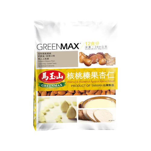 Greenmax Walnut & Hazelnut Apricot Kernel Meal(30g × 12pcs)