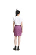 Purple Printed Skirt