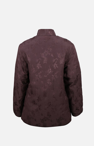 Double Horse Silk Wadded Jacket