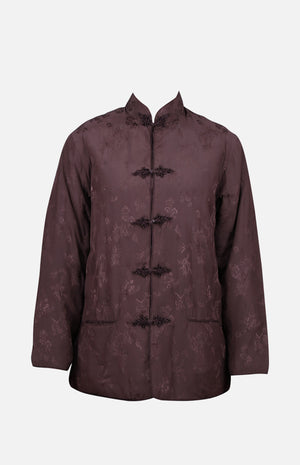 Double Horse Silk Wadded Jacket