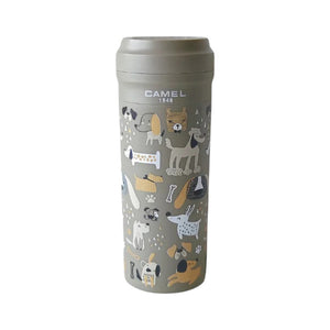 Camel 350ml Glass Bladder Vacuum Insulated Cup(Dog DG)