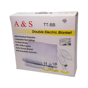 A&S Double Electric Underblanket (TT-BB)