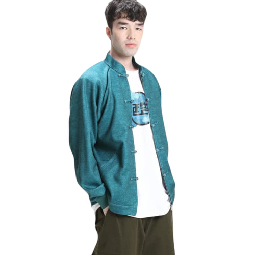 Aqua Unisex Bomber Jacket