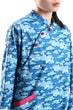 Blue Long Sleeve Loose Cheongsam