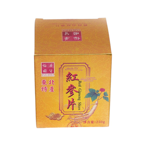 Yue Hwa Changbai Mountain Red Ginseng Slices(250G)