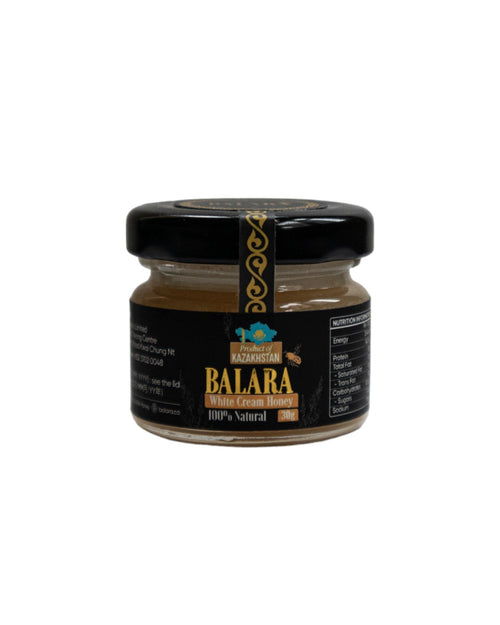 Balara White Cream Honey-100% Organic Kazakhstani Honey(30G)