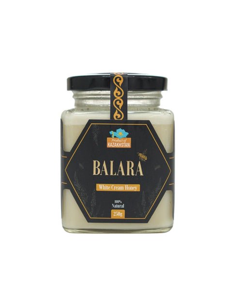 Balara White Cream Honey-100% Organic Kazakhstani Honey(250G)