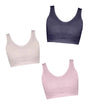 Wacoal 5392GB Sleeping Bra (Plus Size) (1 pack 3 pcs 3 colours)