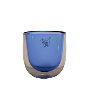 Camel Joy Series Double-Layer Glass Mini Glass Insulation Cup 180ml(Bl