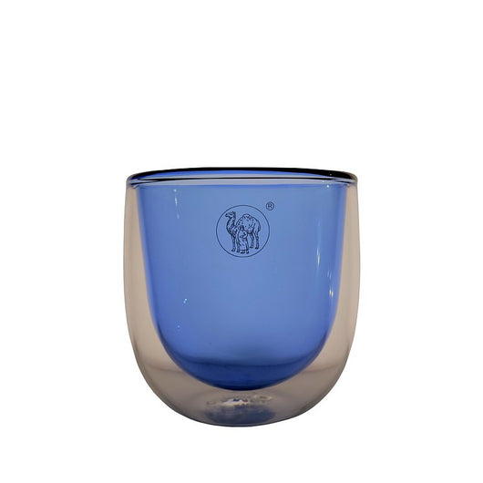 Camel Joy Series Double-Layer Glass Mini Glass Insulation Cup 180ml(Bl