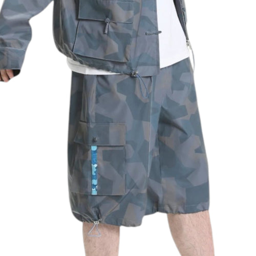 Grey Reflective Shorts