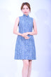 Line & Curve Lady Demin Qi Pao YL1136-3