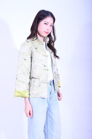 Line & Curve Ladies Silk Song Brocade JacketYL246-25