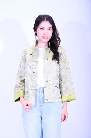 Line & Curve Ladies Silk Song Brocade JacketYL246-25