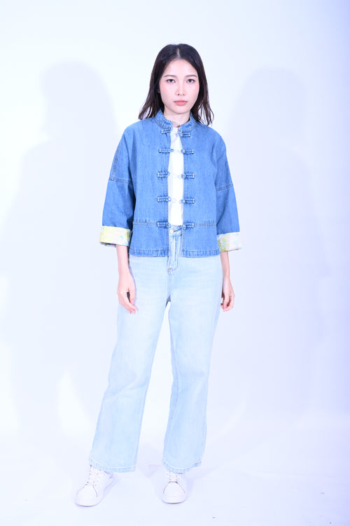 Line & Curve Ladies Denim JacketYL284