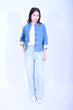 Line & Curve Ladies Denim JacketYL284