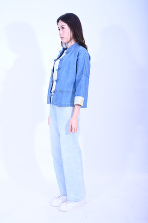Line & Curve Ladies Denim JacketYL284