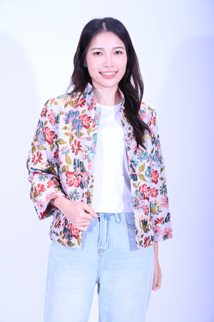 Line & Curve Ladies Quilted JacketYL246Q-2