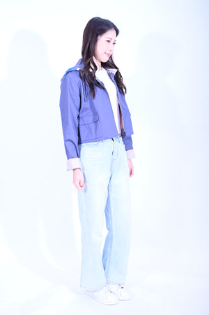 YUE HWA X BLIND by JW YuePOSEasy Women's Jacket Blue