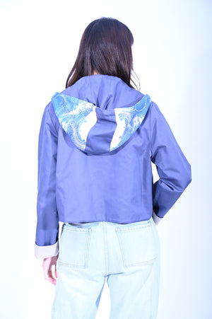 YUE HWA X BLIND by JW YuePOSEasy Women's Jacket Blue