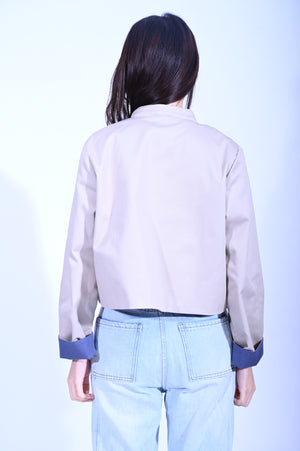 YUE HWA X BLIND by JW YuePOSEasy Women's Jacket Blue