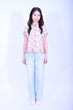 Line & Curve Ladies Ramie Short Sleeves TopS05R26-10