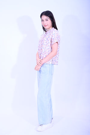 Line & Curve Ladies Cotton Short Sleeves TopYL236F-9