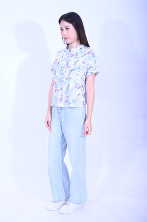 Line & Curve Ladies Cotton Short Sleeves TopYL236F-8