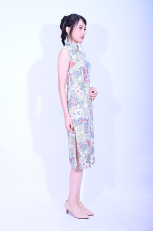 Line & Curve Ladies Cotton Qi Pao YL1190-3