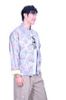 Line & Curve Men's Cotton Jersey Tang Jacket Mint green