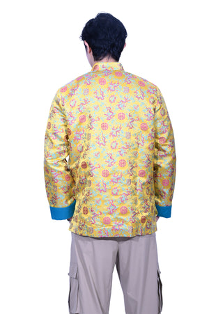 Yue Hwa Men's Tang Jacket Yellow
