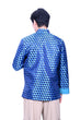 Line & Curve Men's Tang Jacket Blue Cube