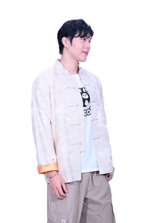 Line & Curve Men's Tang Jacket Beige