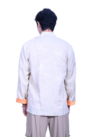 Line & Curve Men's Tang Jacket Beige