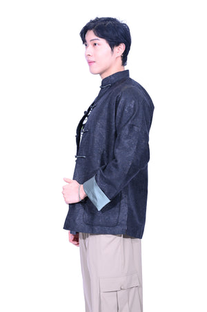 Line & Curve Men's Tang Jacket Charcoal