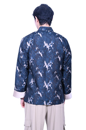Line & Curve Men's Tang Jacket Blue