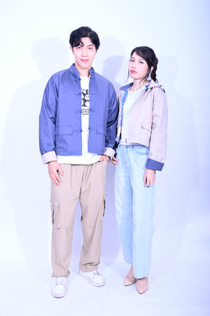 YUE HWA X BLIND by JW YuePOSEasy Women's Jacket Blue