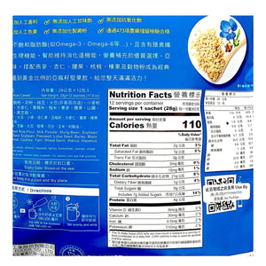 GREENMAX Flaxseed & Adlay Nuts Cereal (28gx12pcs)