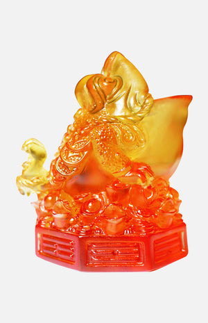 Vintage glass Toad