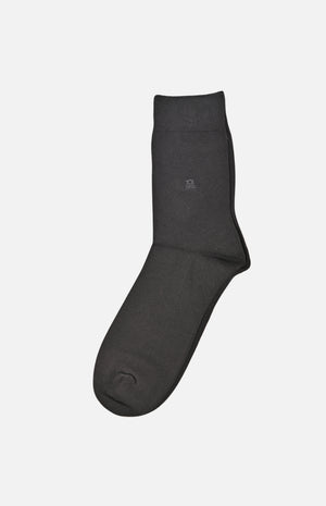 Men's Medium Crew Socks(Black)