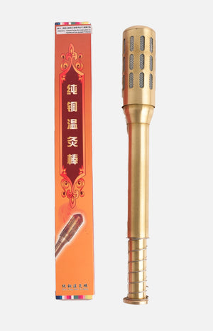 Large Moxibustion Copper Moxa Rolls Holder