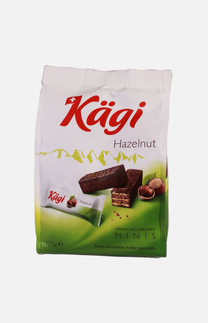 Swiss Kagi Hazelnut Mini Wafer