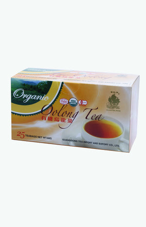 Golden Sail Brand Organic Oolong Tea Bags (25 tea bags)