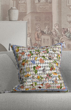 Cushion Throw Pillow Dizzy Drowsy